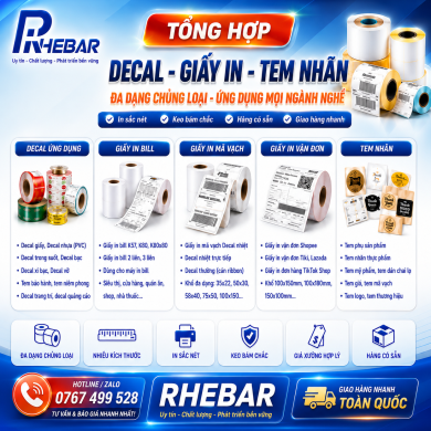 Giấy In Nhiệt A6, A7 H&agrave;ng Mới Về &ndash; Gi&aacute; Sale Cực Tốt, Chất Lượng Ổn Định Cho Mọi Nhu Cầu In Ấn